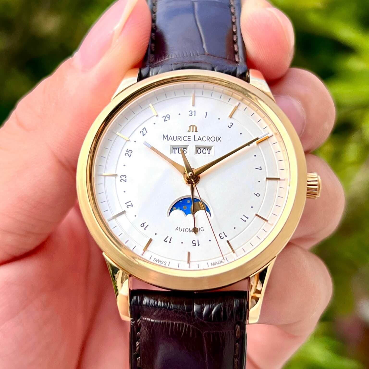 ĐỒNG HỒ MAURICE LACROIX LC6068-YG101-13E LIKE NEW